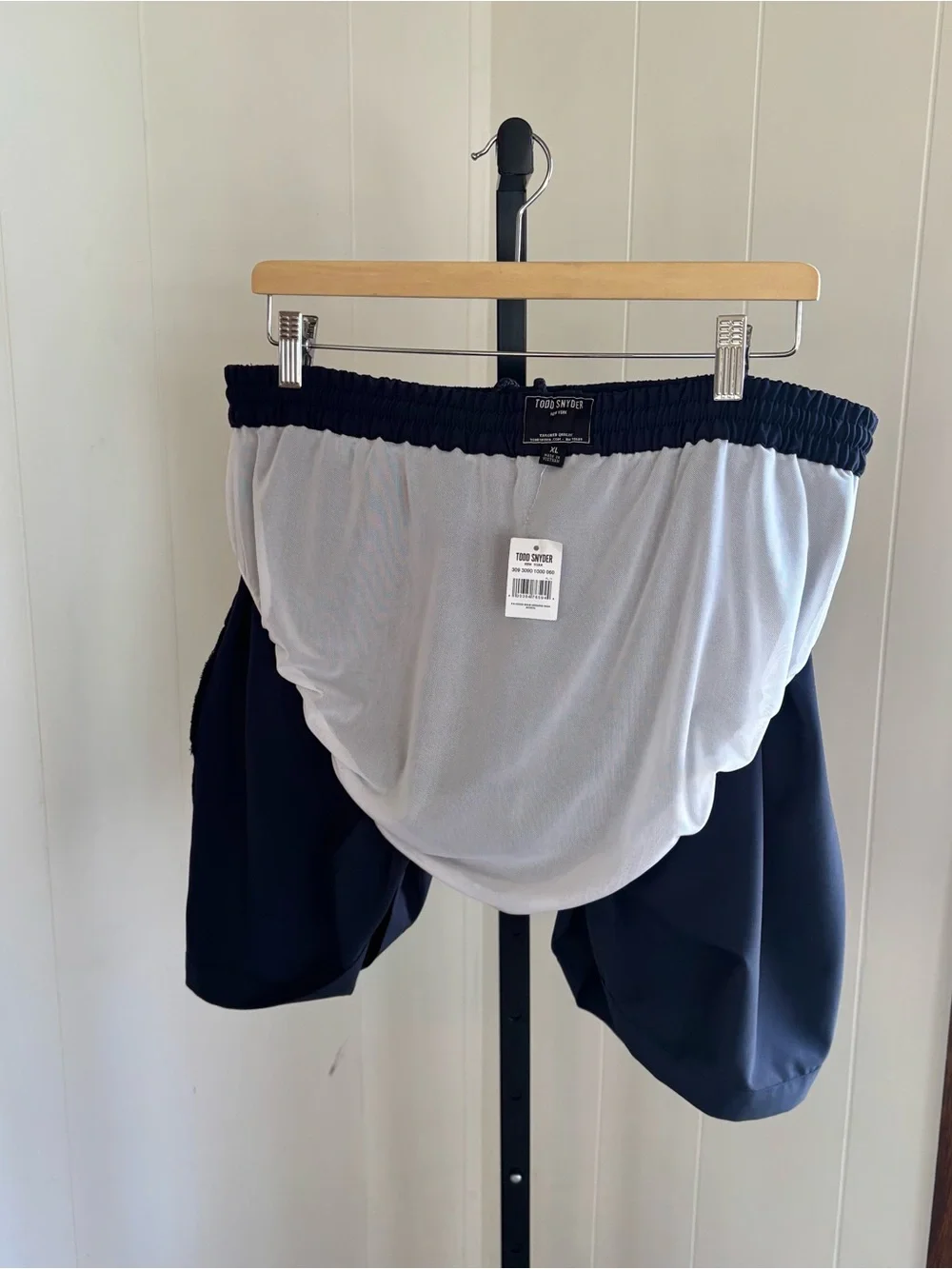 Todd Snyder Bold Weekend Swim Shorts Navy Blue Men’s XL NWT 5” Inseam